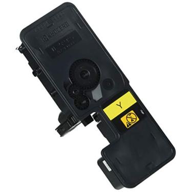 Imagem de Cartucho de toner amarelo Kyocera 1T02R7AUS0 modelo TK-5242Y para Ecosys P5026cdw/M5526cdw, Kyocera genuíno, até 3000 páginas