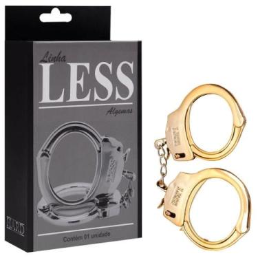 Imagem de Algema dourada metalizada less abs hard - SEXY IMPORT