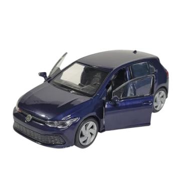 Imagem de Miniatura Carrinho de Ferro Golf GTI Carro Nacional 1:38 AZUL