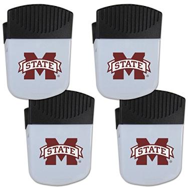 Imagem de NCAA Siskiyou Sports Fan Shop Mississippi State Bulldogs Chip Ímã com abridor de garrafa, pacote com 4 cores do time