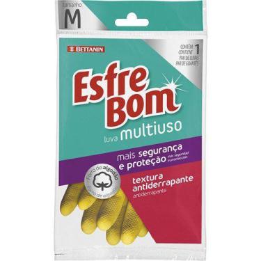 Imagem de Luva Multiuso Esfrebom Médio Látex 1 Par