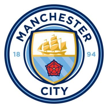 Imagem de Adesivo Escudo MANCHESTER CITY Premier League - PGG Impressão Digital