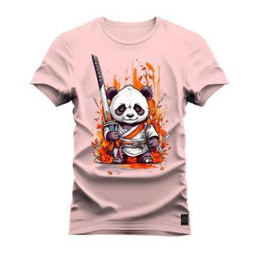 Imagem de Camiseta Plus Size Algodão Premium T-Shirt Kung Fu - Nexstar, G1, Rosa