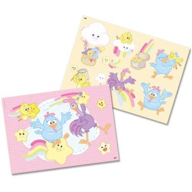 Imagem de Kit Decorativo Festa Festa Galinha Pintadinha Candy - 6 Itens - Festco