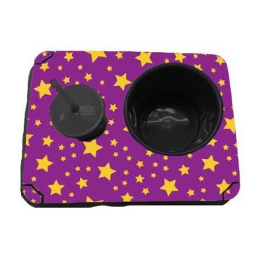 Imagem de Almofada Bandeja Pipoca Balde e 1 Copo Personalizado Estrelas - Deluzz