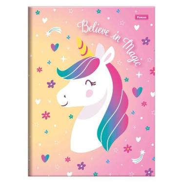 Imagem de Caderno Universitário Brochura Unicórnio 80 folhas Foroni, III