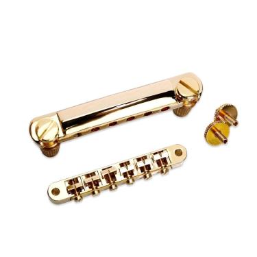 Imagem de Ponte Guitarra Les Paul Dourada Spirit LP35BRD-GD/LTZC-GD [F035]