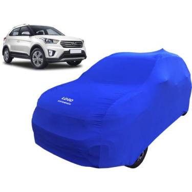 Imagem de Capa De Tecido P/ Proteger Carros Hyundai Creta - Mz, Azul
