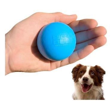 Imagem de Brinquedo Cachorro Bolinha Maciça Atóxica Resistente Anti Stress Bola 