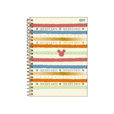 Imagem de Caderno Colegial 24cm 80 Folhas Mickey Arts Jandaia 5063