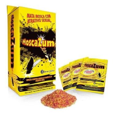 Imagem de Kit Com 3 Sachês Isca Anti Mosca Moscazum Server Química