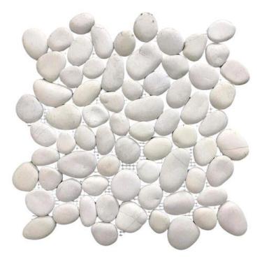 Imagem de Revestimento Seixo Telado 30x30cm  Pedra Natural para Paredes e Pisos 