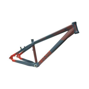 Imagem de Quadro 26 vikingx tuff x-35 dirt freeride aluminio, Azul petróleo