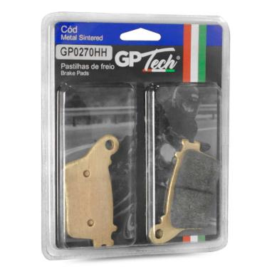 Imagem de Pastilha Freio Traseira Gp Tech Cb 600f Hornet Cbr 1000 Gsx-r 600/750/1000
