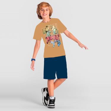 Imagem de Camiseta infantil menino dos vingadores Brandili