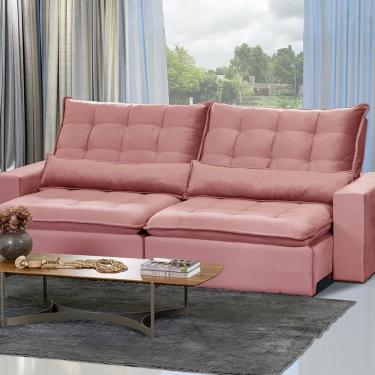 Imagem de Sofá Modular Ceará 5 Lugares 250cm Retrátil e Reclinável