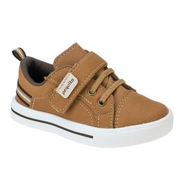 Imagem de Tênis Infantil Casual, Calce Fácil com Solado em Borracha (Caramelo, BR, Criança de 9 a 12 anos, Numérico, 32)