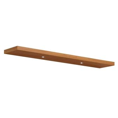 Imagem de Prateleira Kira com LED Freijó 150 cm