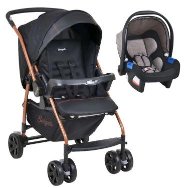 Imagem de Carrinho de Bebê Rio K e Bebê Conforto - Burigotto