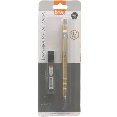 Imagem de Lapiseira Técnica 0,7mm Dourada Lp0704