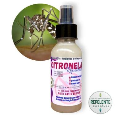 Imagem de Citronela Repelente - 1 Spray de 120 ml Pronto Uso para Ambientes - Re