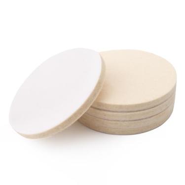 Imagem de Marrio Almofada de polimento de feltro de lã de 12 cm (5 peças)