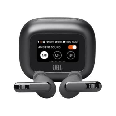 Imagem de JBL Live Beam 3 - Fones de ouvido fechados com cancelamento de ruído sem fio, reprodução total de 48 horas, carregamento sem fio, 6 microfones para chamadas perfeitas, conexão multiponto, IP55 à prova