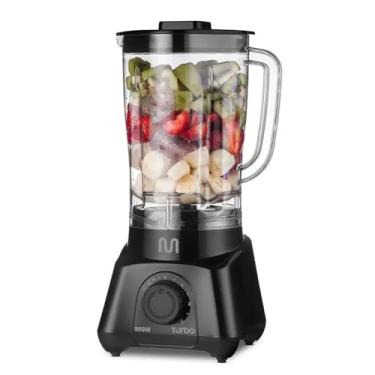 Imagem de Liquidificador Turbo 2,3L com 3 Velocidades 127V 800W Preto Multi - LQ791