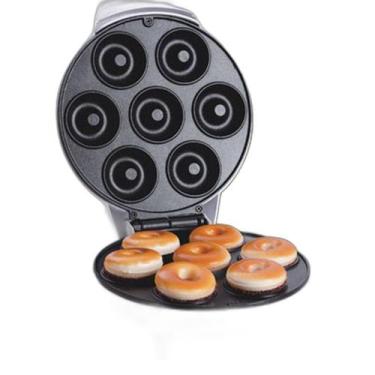Imagem de Maquina Donuts Rosquinha Biscoito Antiaderente 110V Branco 7 - Hyllus