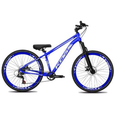 Imagem de Bicicleta Aro 29 KOG 1X7 Tipo Freeride Viking Hupi Gios, Azul cobalto,