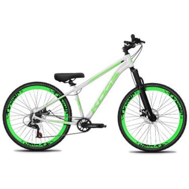 Imagem de Bicicleta Aro 29 KOG 1X7 Tipo Freeride Viking Hupi Gios, Branco, Adesi