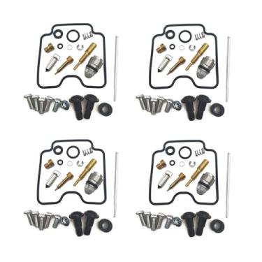 Imagem de Kit de reparo de carburador de motor de motocicleta, parafuso de ar de junta de válvula de agulha para Suzuki GSX600F Katana 1998-2006 GSX600 GSX 600 F