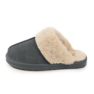 Imagem de Minnetonka Chesney Scuff feminino, Charcoal, 10