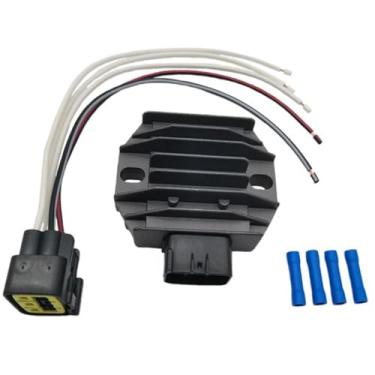 Imagem de Canyoyi Plugue retificador regulador de tensão para Yamaha Bruin Grizzly Kodiak Wolverine Raptor Big Bear Tracker 125 YFM125 250 YFM250 350 YFM350 400 YFM400 450 YFM450 600 YFM600 5GT-81966 0-00 00 25