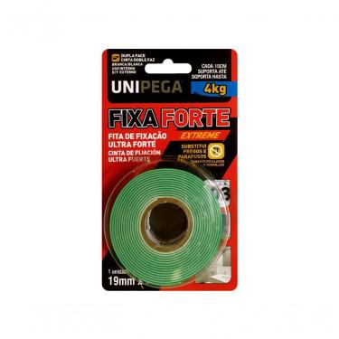 Imagem de Fita Dupla Face Fixa Forte Extreme 19mm X 2m - Unipega