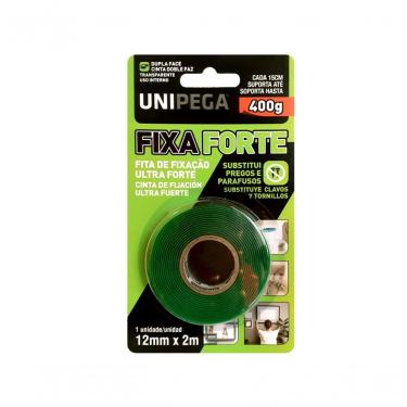 Imagem de Fita Dupla Face Fixa Forte 12mm X 2m - Unipega