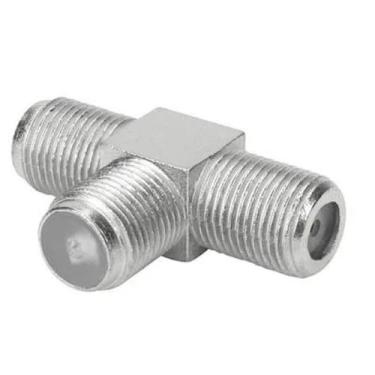 Imagem de Divisor Adaptador Universal Tipo T Rg59 Tv Canais Aberto a Cabo - INTE