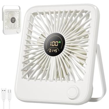 Imagem de Shintrend Ventilador De Mesa Usb: Viagem Portátil Para Cruzeiros, Ultrassilencioso, Pessoal, Pequeno, Com 100 Velocidades Vento, Ventiladores Alimentados Por Bateria Recarregável, Escritório, Trabal