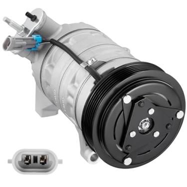Imagem de BDFHYK Compressor A/C de ar condicionado com embreagem compatível com Chevrolet Equinox V6 3.0L 2010-2011, GMC Terrain V6 3.0L 2010-2011