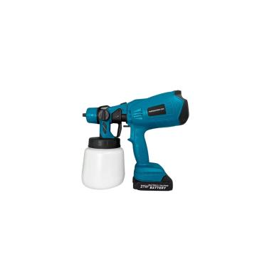 Imagem de Pistola de Pintura Elétrica Portátil, 21V, Bateria Recarregável, Azul e Preto