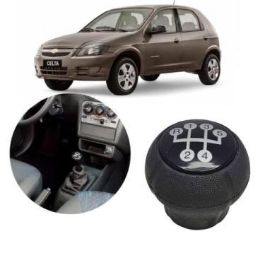 Imagem de Manopla Bola Câmbio Manual Chevrolet Celta 2001 2002 2003 2004 2005 20