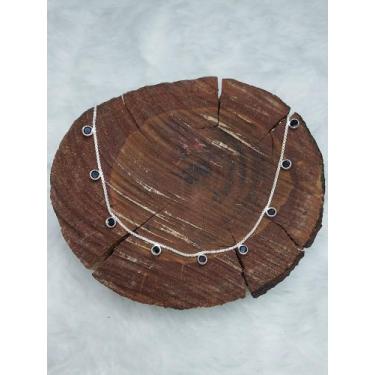 Imagem de Colar Choker Prata925 Zircônias Onix - BOY PRATAS