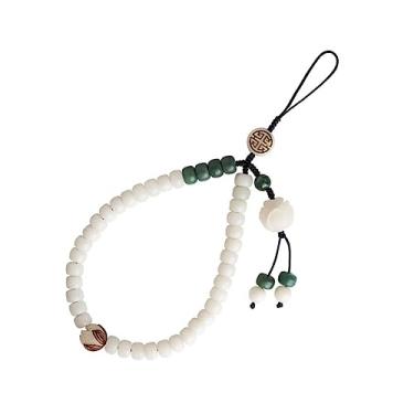 Imagem de HOMSFOU Chaveiro de corrente para celular, porta-chaves, capa para celular, pingente, cordões de telefone, suportes de anel, 1, Plástico