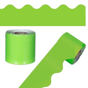 Imagem de Moldura adesiva Carson Dellosa para decoração de parede, 11 m, verde limão