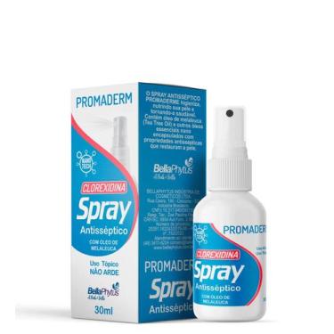 Imagem de PromaDerme Spray 30ml - Clorexidina, oil Tea Tree - BellaPhytus