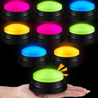 Imagem de Glowing Buzzers Honoson para jogos de perguntas e respostas de 8 peças