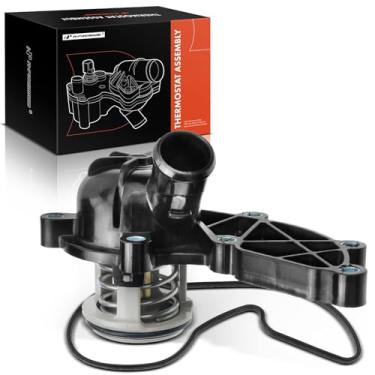 Imagem de A-Premium Conjunto De Alojamento Do Termostato Líquido Arrefecimento Motor Com Junta Compatível Audi A4 2005-2008 A6 2006-2009 A4/A6 Quattro 2005-2009 3.2L