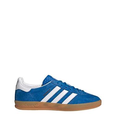Imagem de adidas Tênis masculino Gazelle Indoor, Azul/branco-azul, 38