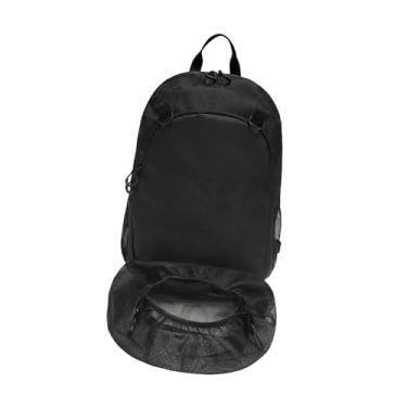 Imagem de simhoa Mochila de basquete, bolsa para equipamentos de treinamento, mochila esportiva portátil, resistente e à prova d'água com suporte para bola para