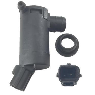 Imagem de DEVMO Bomba de lavagem de para-brisa com ilhós compatível com Escape, Focus, F350, B2300, B2500 Mercury Monterey, Mariner substitui 7R33-17664-DA, 7L8Z-17664-A, F6SZ-17664-A